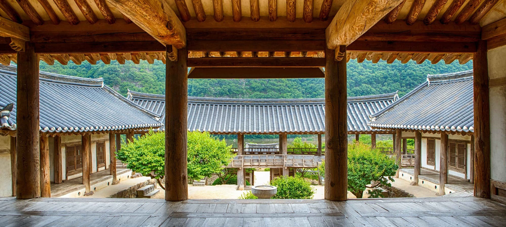 병산서원.마루＊2000 x 900